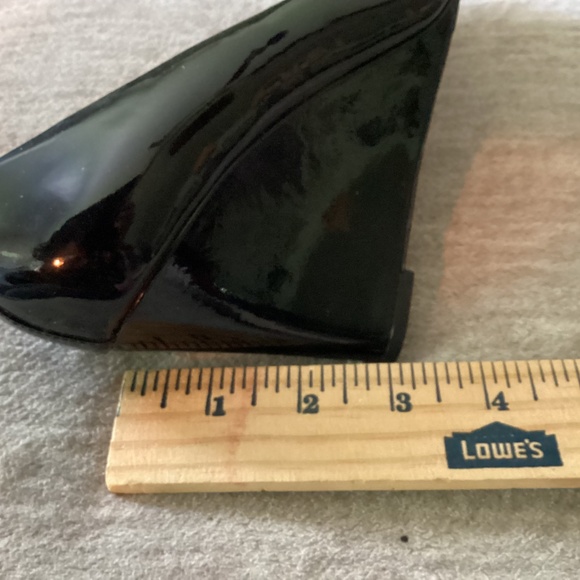 Coach Black Wedge Size 7 - Picture 9 of 9